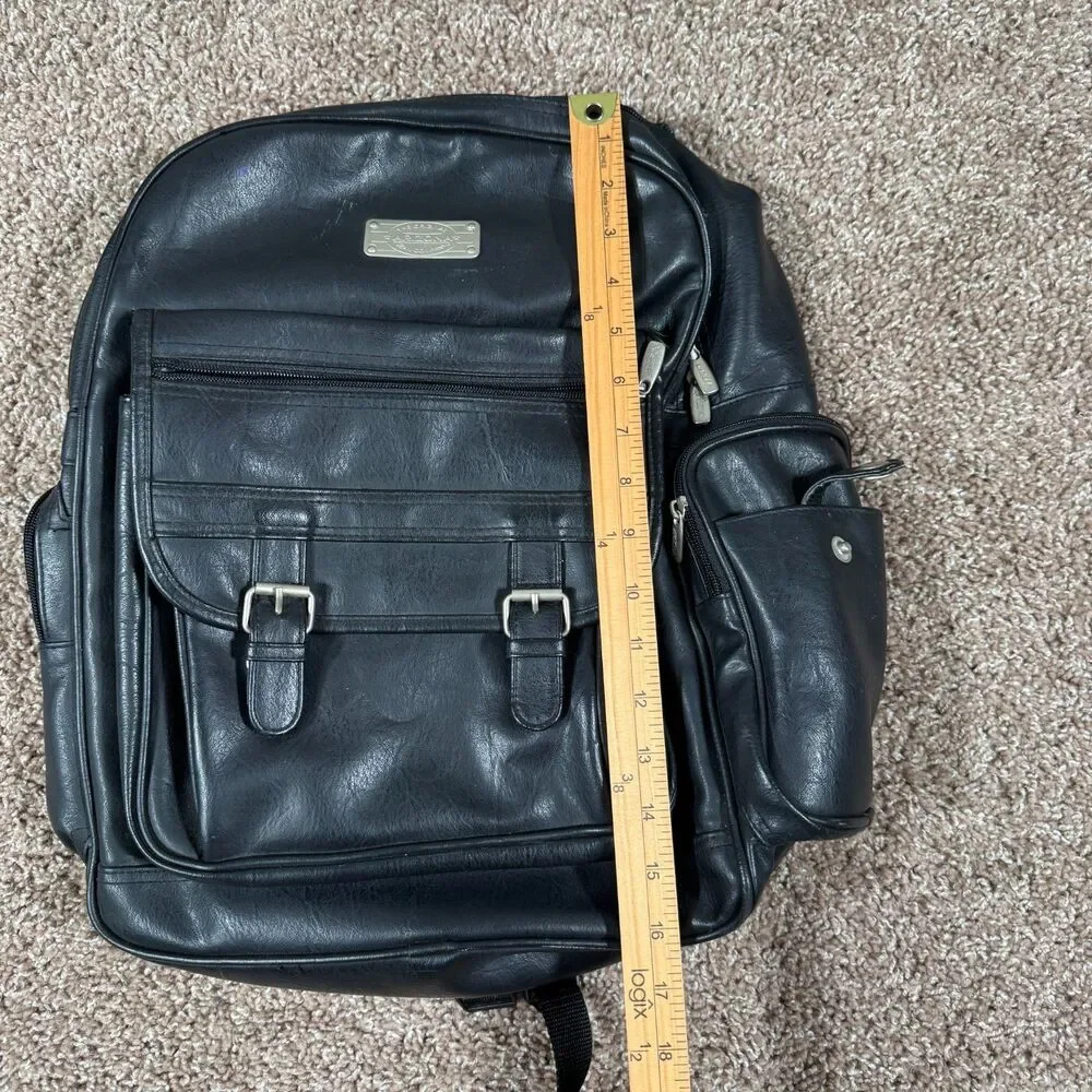 VTG Y2K Arizona Faux Leather Backpack Purse